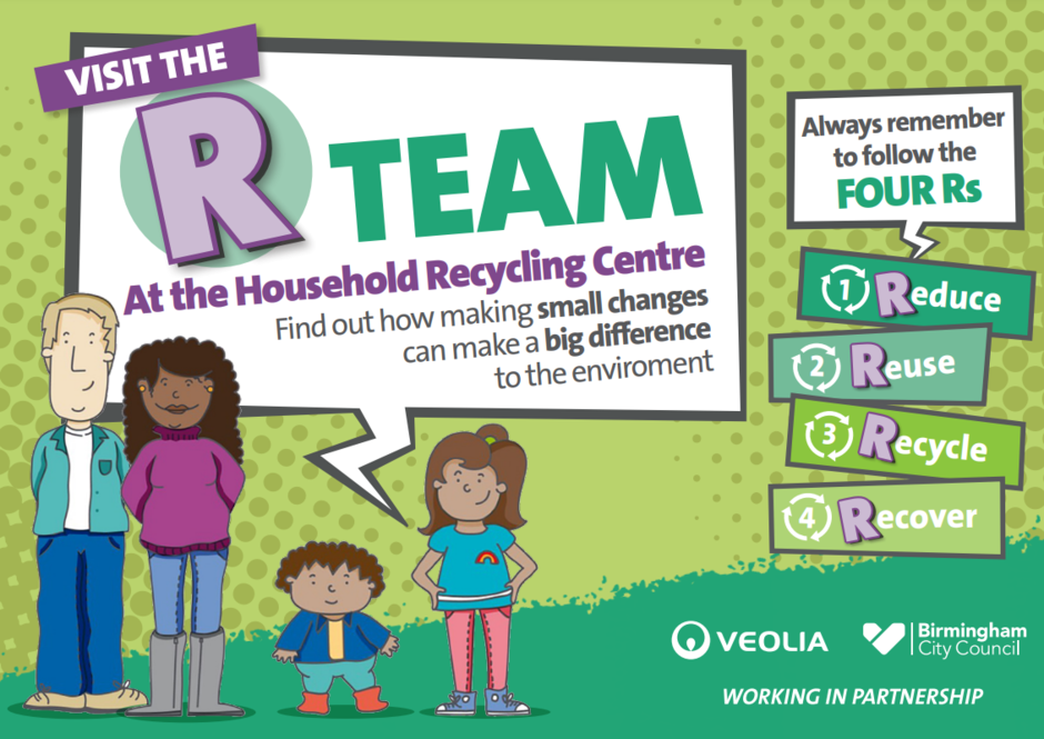 R Team Recycling Reuse in Birmngham