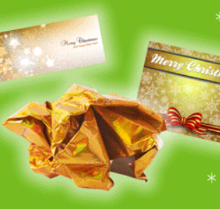 Shiny glitter wrapping paper or cards festive background
